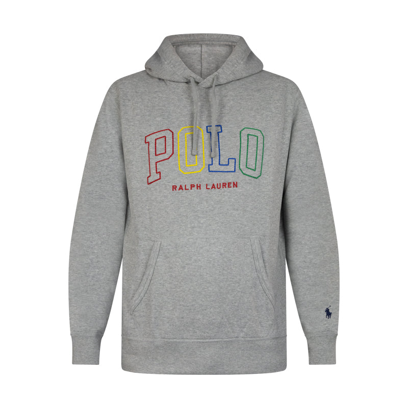 Polo Ralph Lauren Fleece Pullover Men's Hoodie Grey Heather Men's