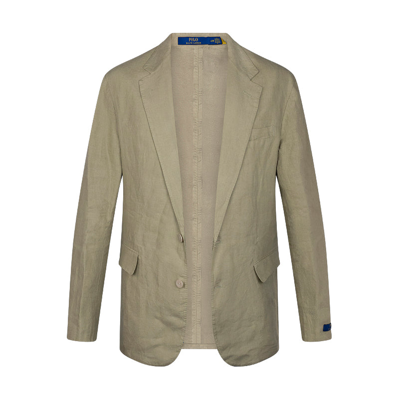 Ralph Lauren Polo Linen Blazer Beige Men's