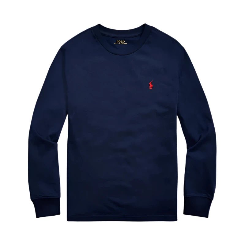 Polo Ralph Lauren Boys Cotton Jersey Long Sleeve Tee