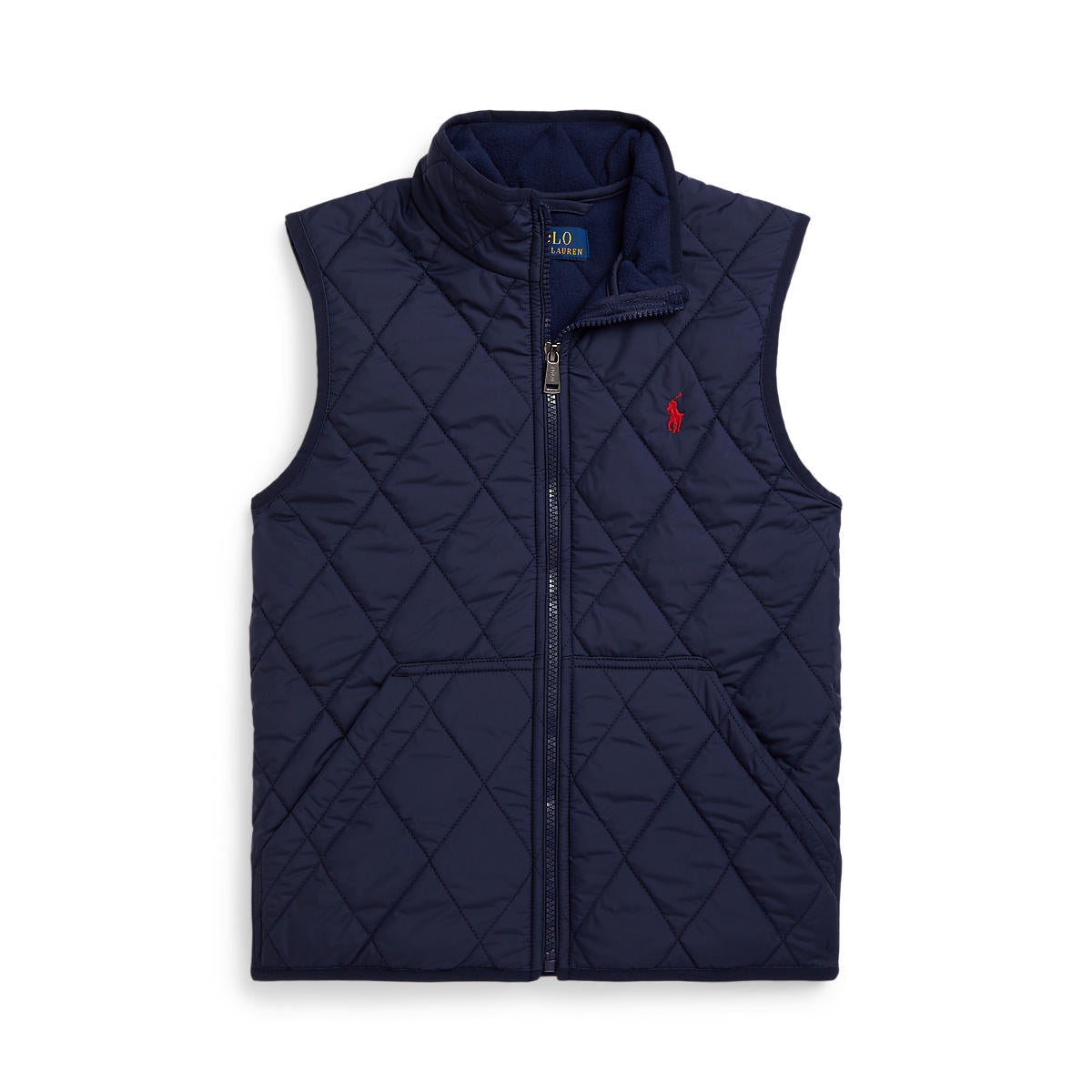 Polo Ralph Lauren Boys Fleece-Lined Quilted Vest