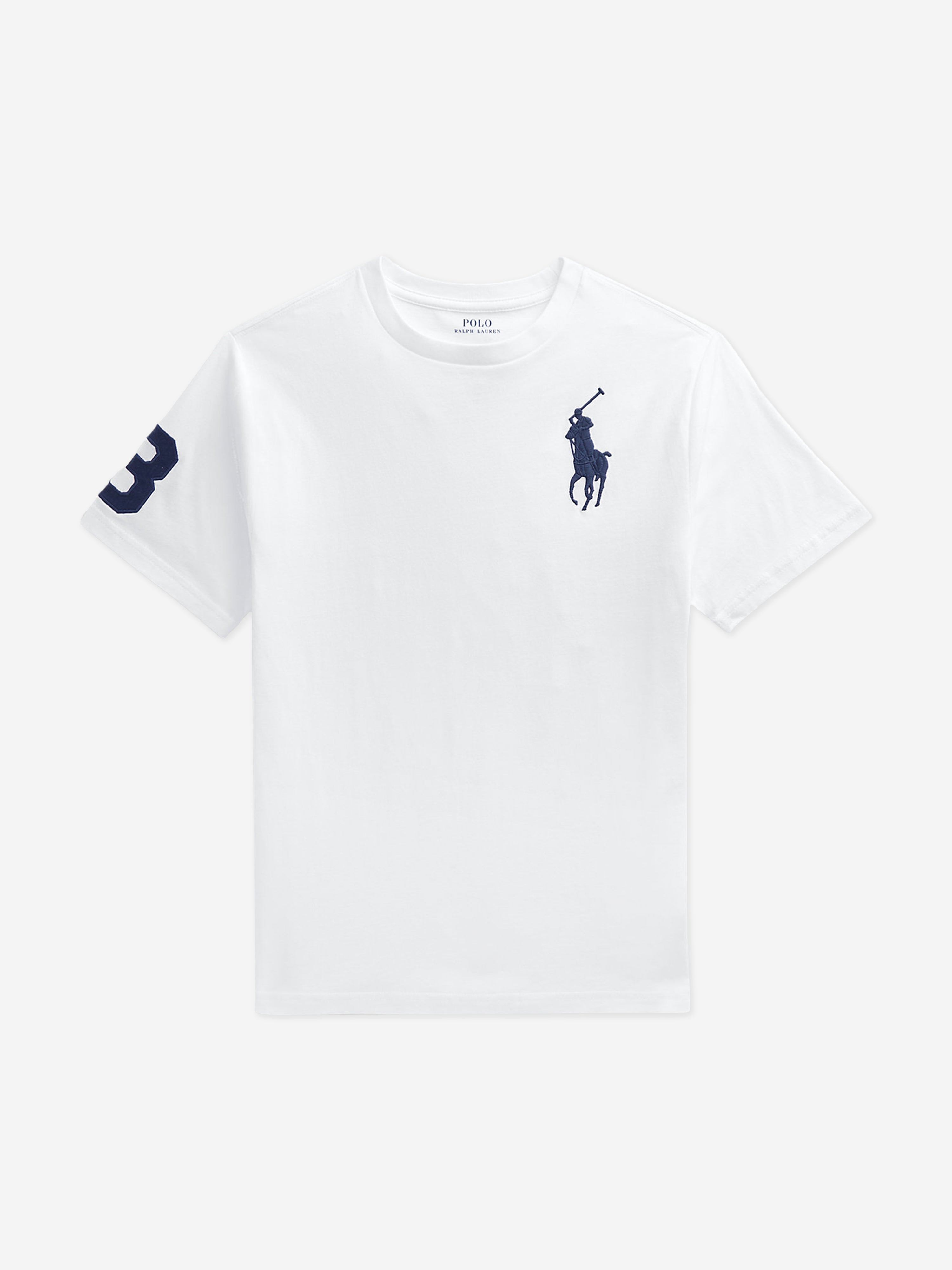 Boys Logo T-Shirt in White