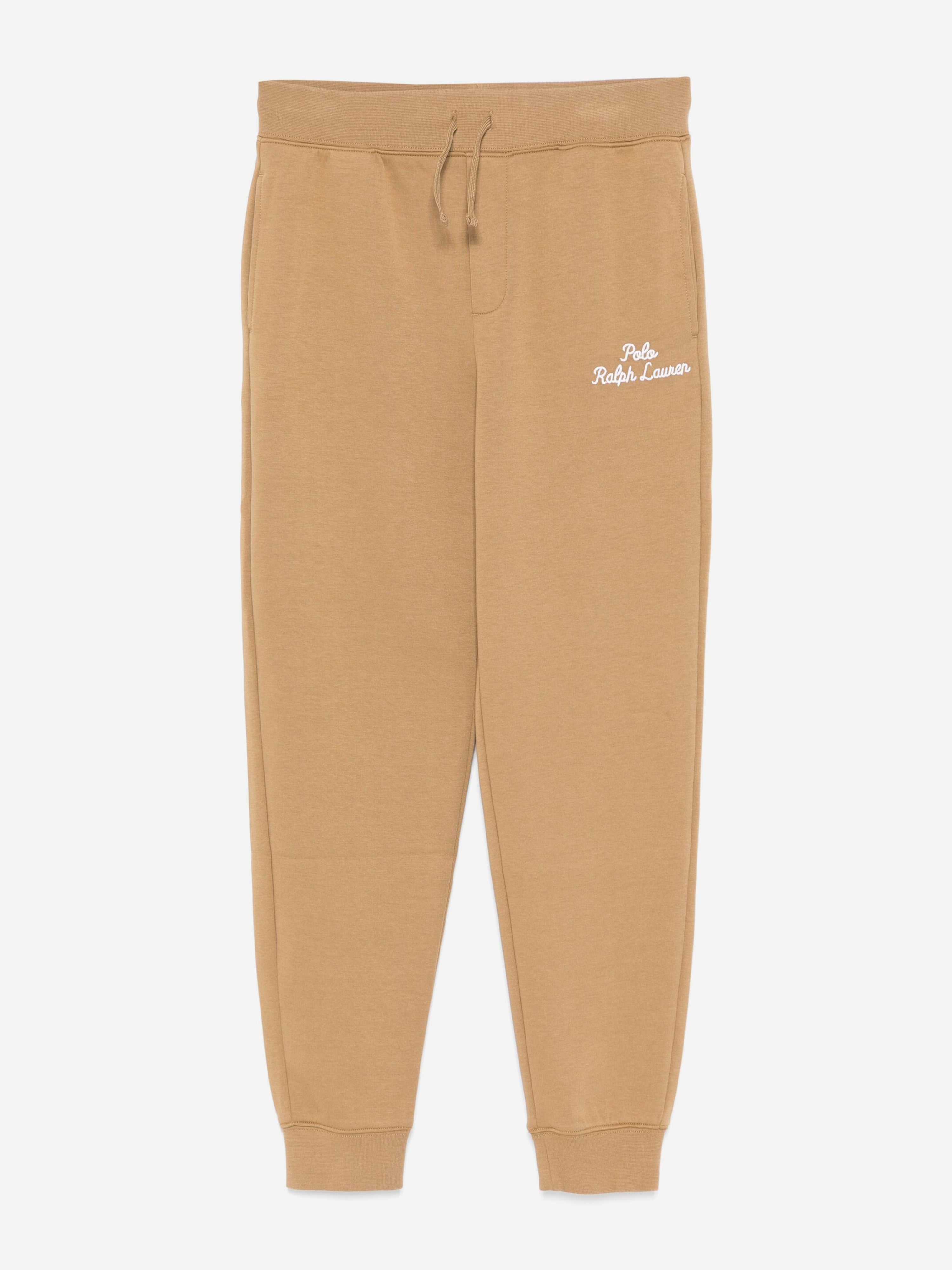 Boys Logo Joggers in Brown