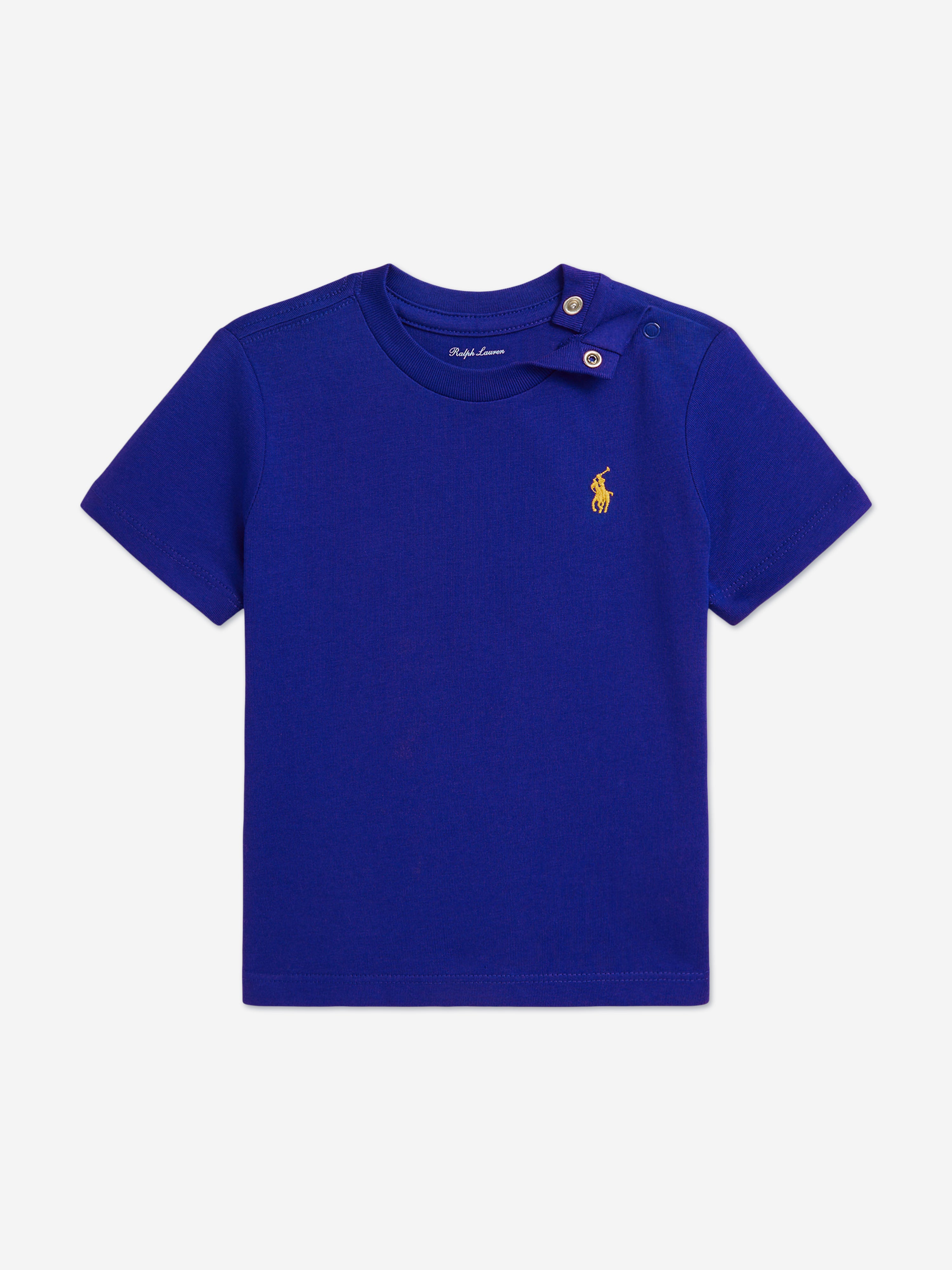 Ralph Lauren Baby Boys Logo T-Shirt in Blue