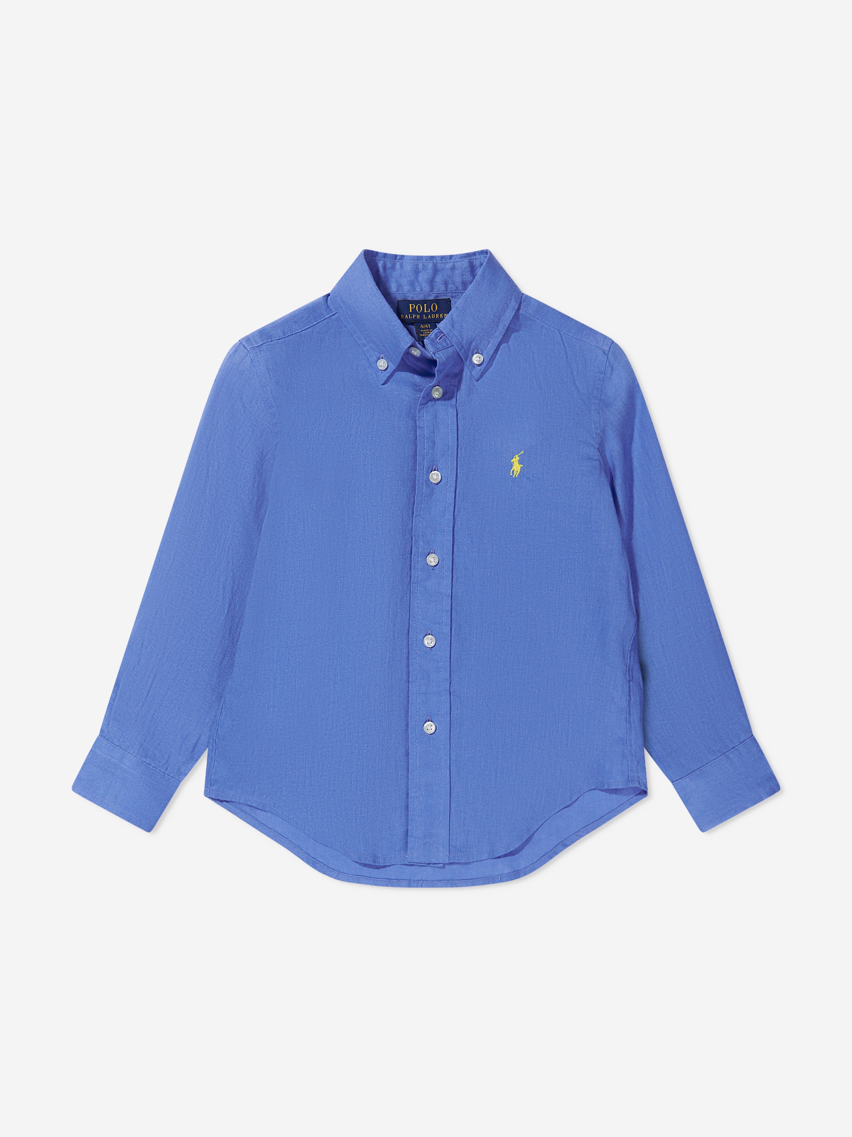 Boys Logo Shirt in Blue