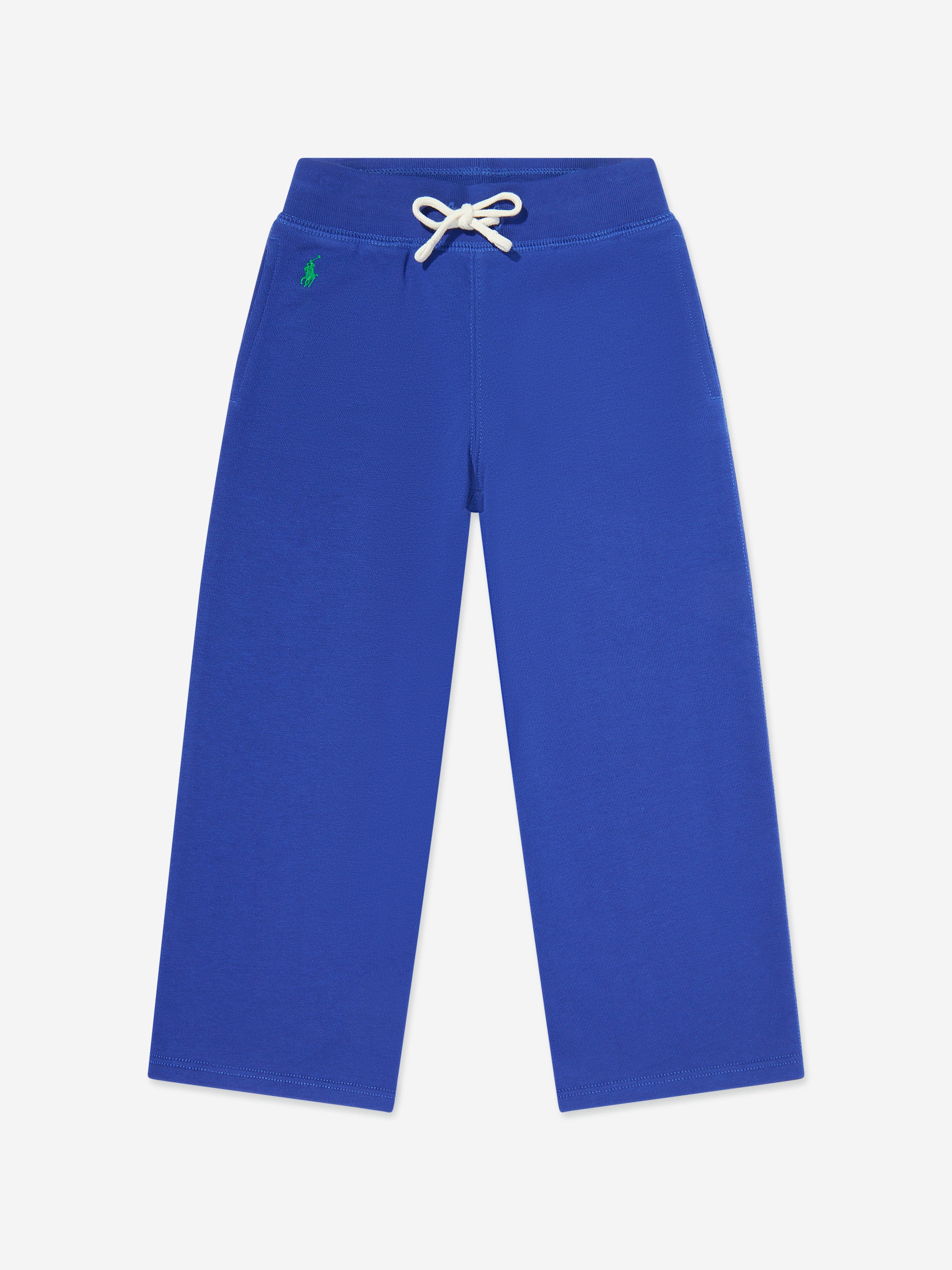 Ralph Lauren Girls Wide Leg Joggers in Blue
