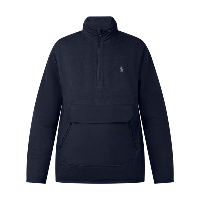 Ralph Lauren Polo Hooded Anorak Pullover Jacket Aviator Navy Blue Men's