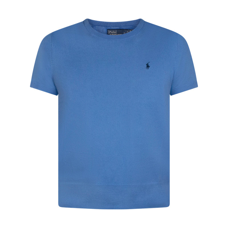 Ralph Lauren Polo Crew Neck T-Shirt Blue Womens