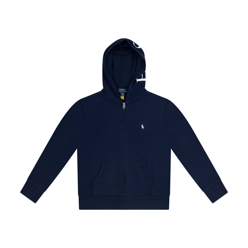 Ralph Lauren Polo Logo Terry Full -Zip Hoodie Boys