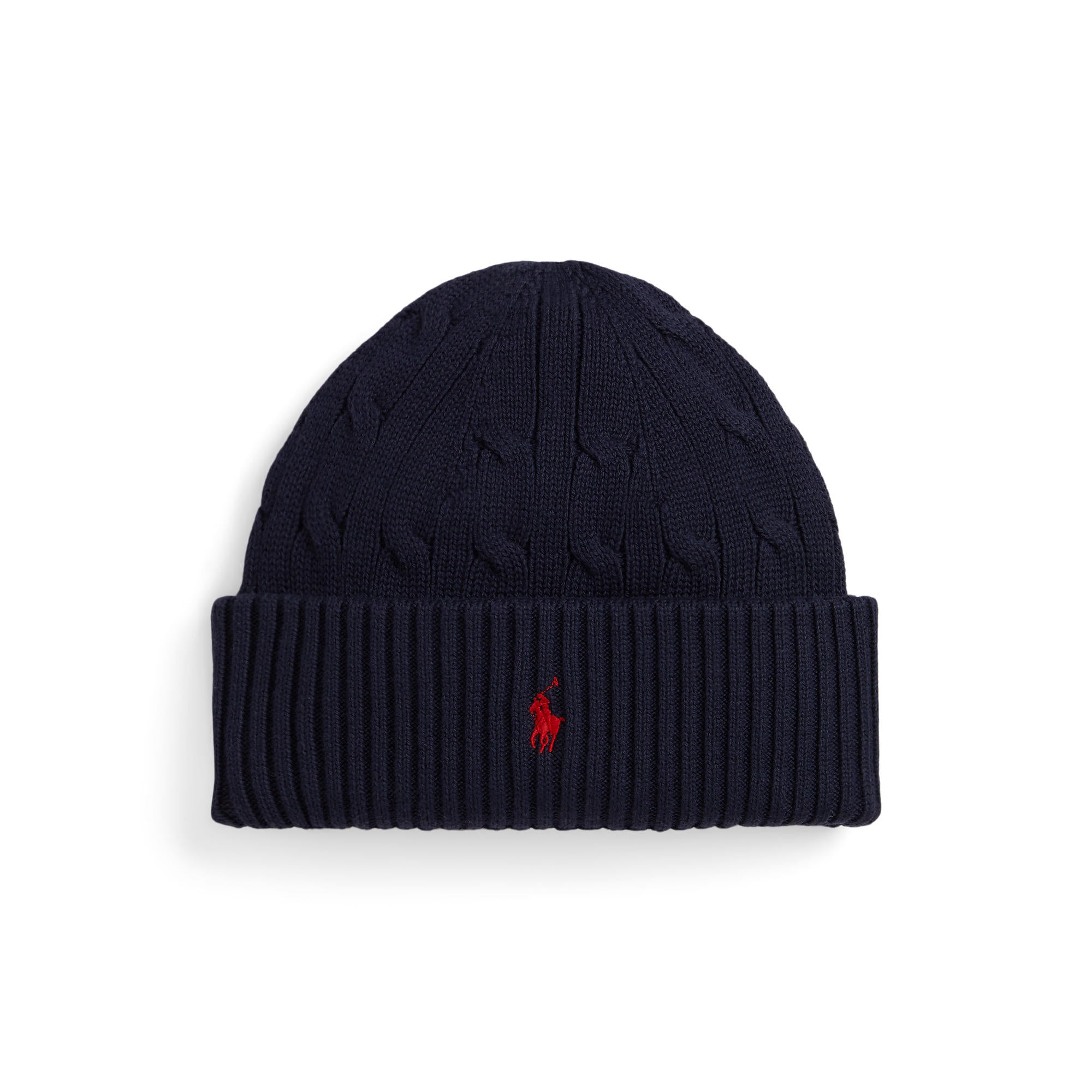 Polo Ralph Lauren Cable-Knit Cotton Hat