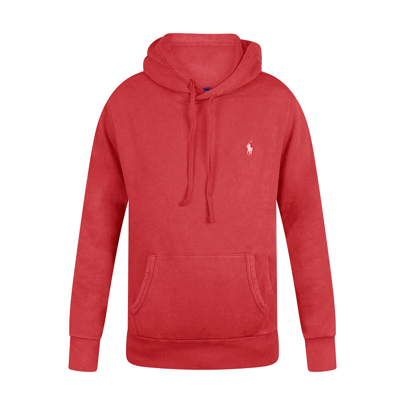 Ralph Lauren Polo Cotton Jersey Hoodie Red Men's