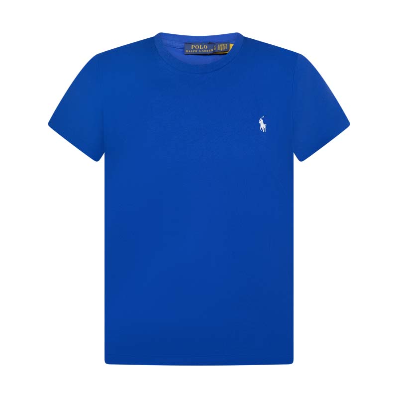Ralph Lauren Polo Women's Cotton Jersey Crewneck T-Shirt Blue
