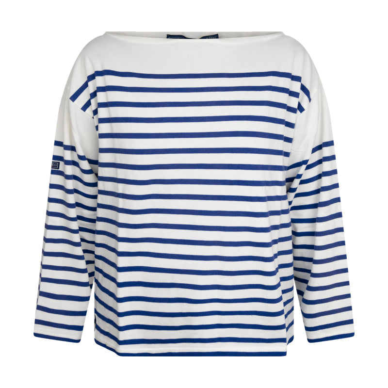 Ralph Lauren Striped Boatneck Mariner Woven T-Shirt - Choose